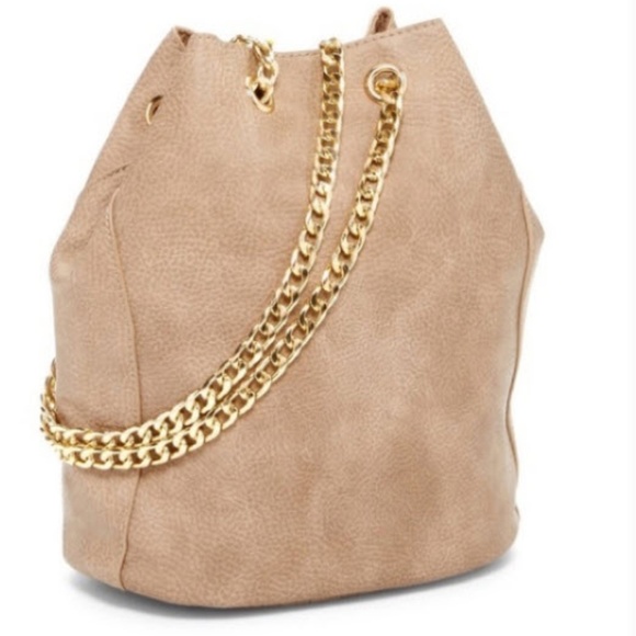 Taupe Maisie Bucket Bag - Picture 3 of 4